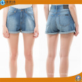 2018 Printemps Femmes Casual Slim Fit Mini Short en Coton Denim